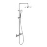 V&B Duschsystem Universal Showers TH, m Umstell., 3-strg., Wandmont., chr