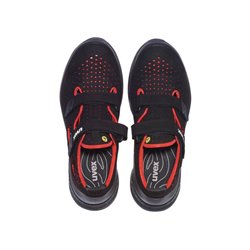 Uvex Sicherheitssandalen S1P SRC uvex 1 G2 aus Mikrovelours, uvex xenova® Kunststoffkappe