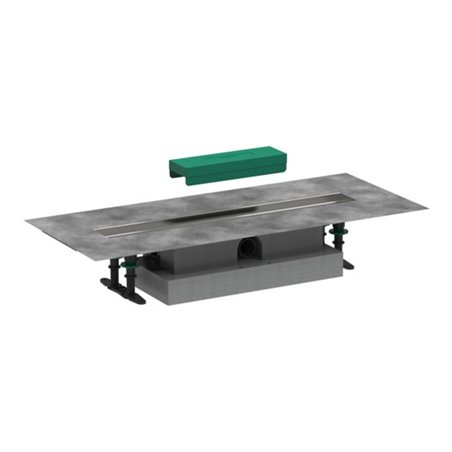 hansgrohe uBox universal Komplettset 600mm, f fl. Inst. f Duschrin. Fertigs