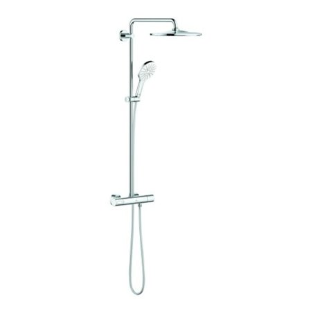 Grohe Duschsystem Rainshower SmartActive 310 m AP-Thermostat, Wandmontage, moon white