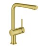Grohe Spültisch-Einhebelmischer Minta 1/2', L-Ausl., ausz Dual-Br., C sr geb.