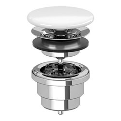 V&B Ventil vc, n schl., Vtl-Abd. Ker., st. wh. C+