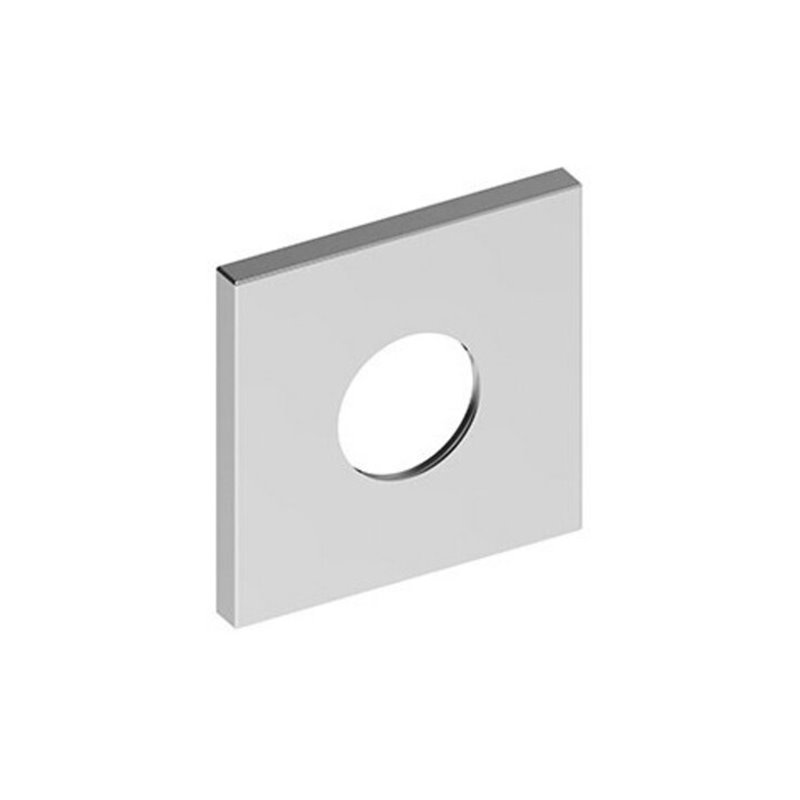 Keuco Wandrosette eckig IXMO 105x105mm, f Ab/Umstellv, UP, ni. geb.