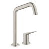 hansgrohe 2-Loch-Spültisch-Einhebelmischer 240 Axor Citterio M m Schwenkausl., EcoSm., Edelstahl-Optik