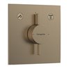 hansgrohe Mischer DuoTurn E UP, für 2 Verbraucher, brushed bronze