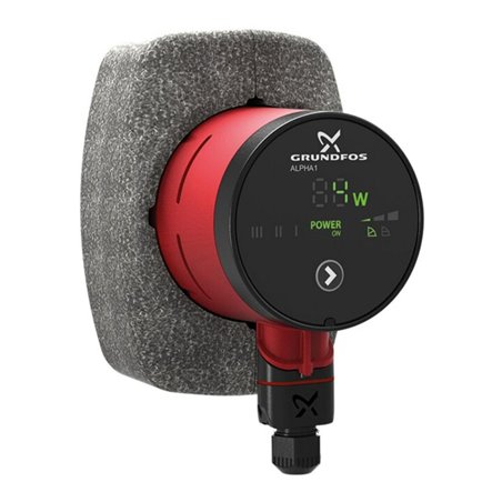 Grundfos Hocheffizienz Umwälzpumpe Alpha1 25-40, G 1 1/2, 130mm, PN 10, 230 V