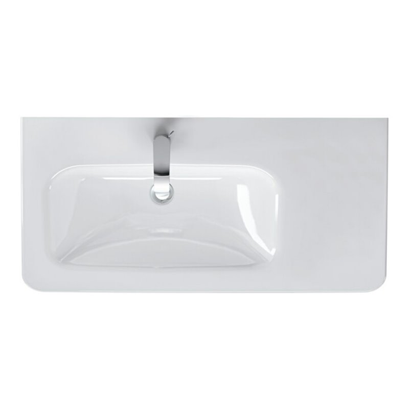 Duravit Möbelwaschtisch DuraStyle 80x48cm, asy, B li, we WG, m HL, ÜL, HLB