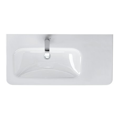 Duravit Möbelwaschtisch DuraStyle 80x48cm, asy, B li, we WG, m HL, ÜL, HLB