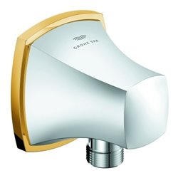 Grohe Wandanschlussbogen Grandera 1/2', chrom/gold