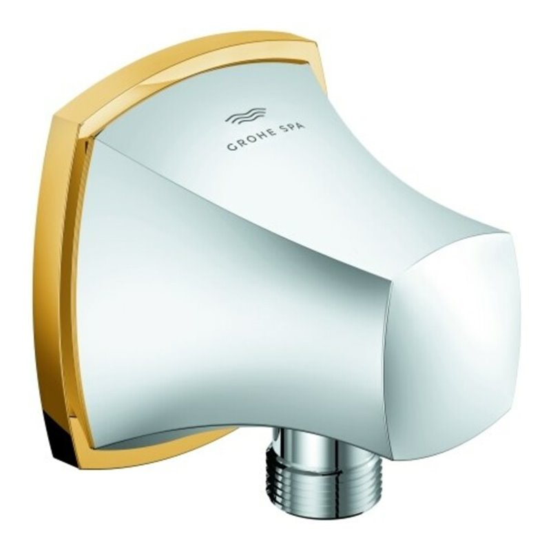 Grohe Wandanschlussbogen Grandera 1/2', chrom/gold