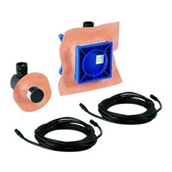 Grohe Rohbauset F-digital Deluxe Dampfgenerator, chrom