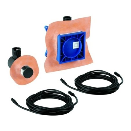 Grohe Rohbauset F-digital Deluxe Dampfgenerator, chrom