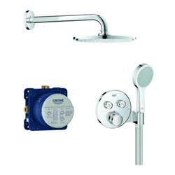 Grohe Unterputz-Duschsystem Grohtherm Smartcontrol mit UP-Thermostat, chrom