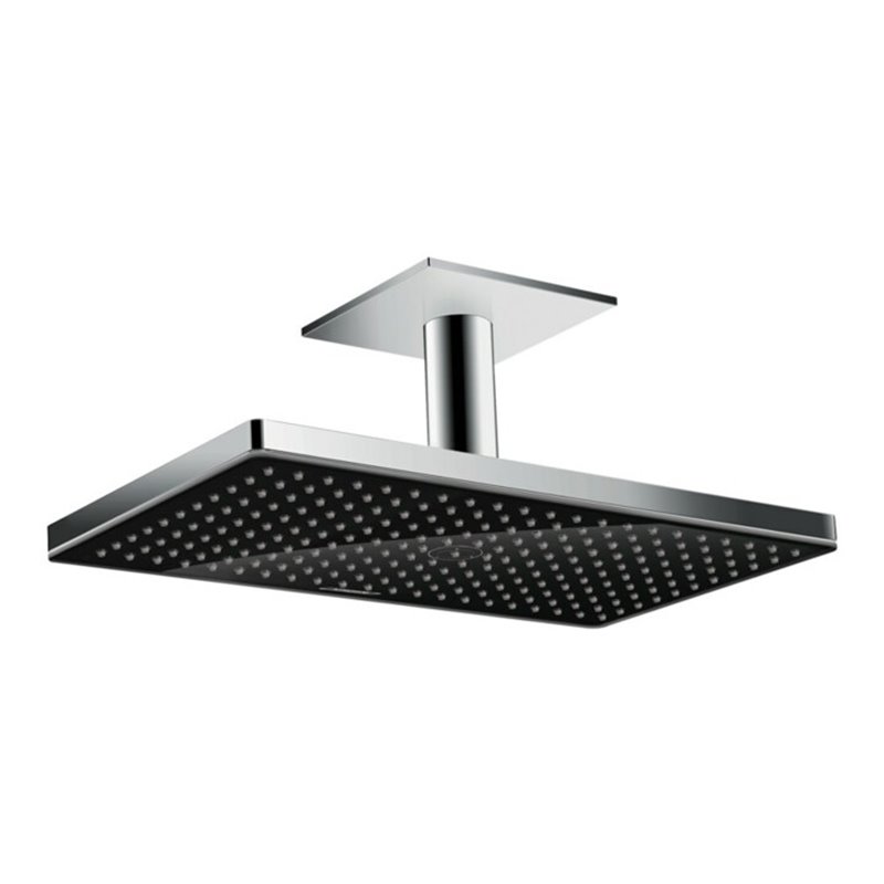 hansgrohe Kopfbrause Rainmaker Select 460 1j, m Deckenanschluss 100mm, schwarz/chrom