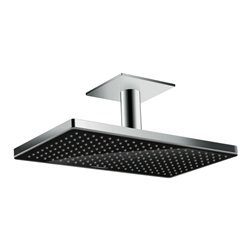 hansgrohe Kopfbrause Rainmaker Select 460 1j, m Deckenanschluss 100mm, schwarz/chrom