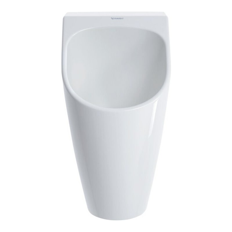 Duravit Absaug-Urinal Dry Me by Starck 30x35,5cm, wasserlos, weiß Hygiene Glaze