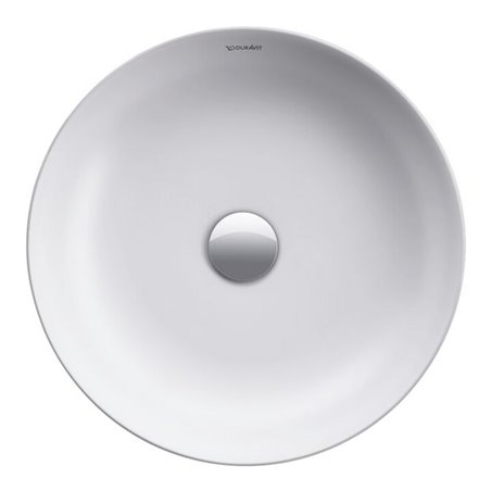 Duravit Aufsatzwaschbecken Cape Cod d 43cm, o. HL, ÜL, HLB, we s-matt WG