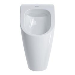 Duravit Absaug-Urinal Me by Starck 30x35cm, Zul. v hi., riml., we Hyg Glaze