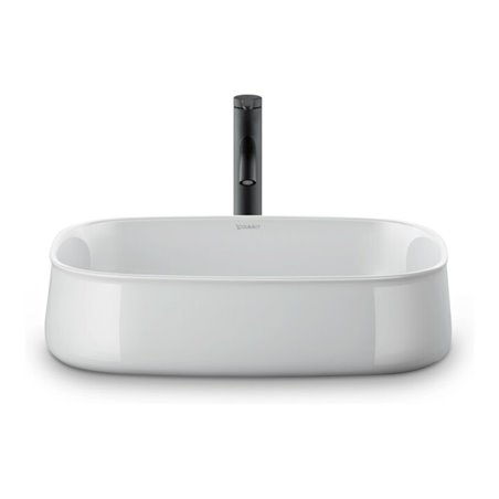 Duravit Aufsatzbecken Zencha 55x39cm, o HL, ÜL, HLB, geschli., we, WG