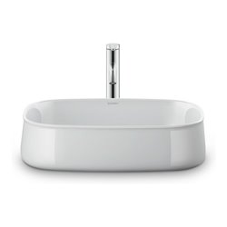Duravit Aufsatzbecken Zencha 55x39cm, o HL, ÜL, HLB, geschli., we, WG