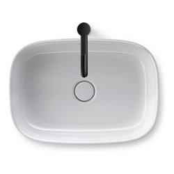 Duravit Aufsatzbecken Zencha 55x39cm, o HL, ÜL, HLB, geschli., we, WG