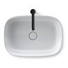 Duravit Aufsatzbecken Zencha 55x39cm, o HL, ÜL, HLB, geschli., we, WG
