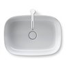 Duravit Aufsatzbecken Zencha 55x39cm, o HL, ÜL, HLB, geschli., we, WG