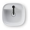 Duravit Aufsatzbecken Zencha 42x42cm, m L, HLB, o Ü, geschli., we, WG