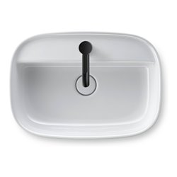 Duravit Aufsatzbecken Zencha 55x39cm, m L, HLB, o Ü, geschli., we, WG