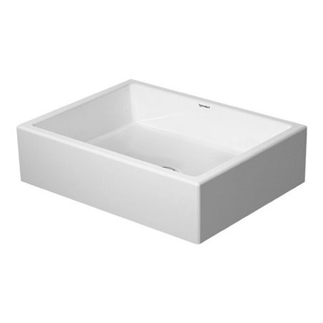 Duravit Aufsatzbecken geschliffen Vero Air o. HL, ÜL, HLB, 50x38cm, we WonderGliss