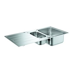 Grohe Einbauspüle K500 60-S 100/50 1.5 rev 100x50cm, m Tropffl, aufl, 1,5 Beck., ES