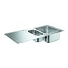 Grohe Einbauspüle K500 60-S 100/50 1.5 rev 100x50cm, m Tropffl, aufl, 1,5 Beck., ES