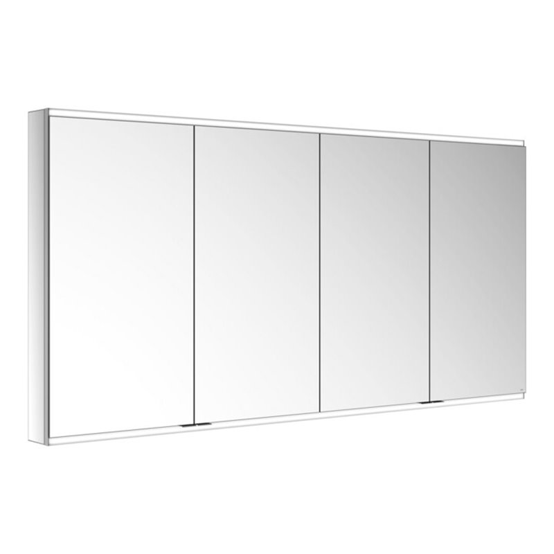 Keuco Spanplattenschraube Royal Modular 2.0 DALI 190x90x12cm, o. Steckd., Vorbau, 4 Türen