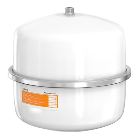 Flamco Ausdehnungsgefäß FLEXCON SOLAR 25 l, 8 b, R 3/4, Vordruck 2,5 bar, weiß