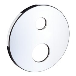 hansgrohe Rosette MTC/Ab-und Umsperrventil/ Wannenunterputz/Absperrventil KUS chrom