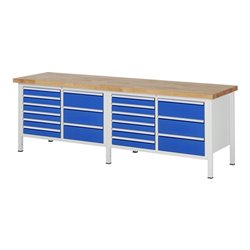 Rau Werkbank 8479 840 mm Buche-Massiv-Platte