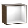 V&B Regalmodul Finion 41,8x35,6x27cm, Reg glo wh., wal veneer