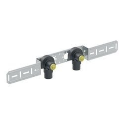 Geberit Anschlusswinkel Mepla d 16xRp 1/2x52mm, 90G, 2-f., mont, RG