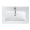 Duravit Möbelwaschtisch Compact Me by Starck 63x40cm, we s-matt, m HL, ÜL, HLB