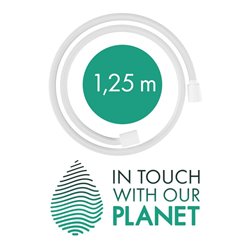 hansgrohe Brauseschlauch Designflex 1250mm, mattweiß