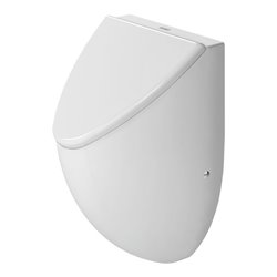 Duravit Absaug-Urinal Fizz 30,5x28,5cm, Zul. v hi., we WonderGliss