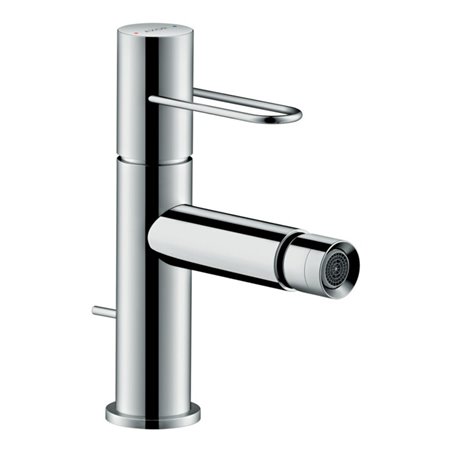 hansgrohe Bidet-Einhebelmischer Axor Uno A 124mm, m B, Zugst.Abl.Gar., pol. r gol
