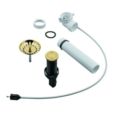 Grohe Zugstangen-Ablaufgarnitur 40986 Push-Exzenter f. Spülen cool sunrise geb