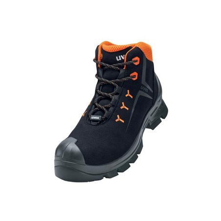 Uvex Sicherheitsstiefel, S3 HI, HRO SRC uvex 2 MACSOLE® aus Mikrovelours, uvex xenova® Kunststoffkappe