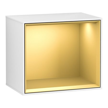 V&B Regalmodul Finion 41,8x35,6x27cm, Reg gol m, glo wh. Lac