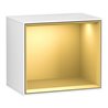 V&B Regalmodul Finion 41,8x35,6x27cm, Reg gol m, glo wh. Lac