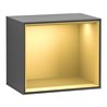 V&B Regalmodul Finion 41,8x35,6x27cm, Reg gol m, Anthrac. matt