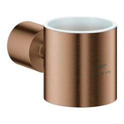 Grohe Halter Atrio f Gl. o. Seifensp., w. sunset gebürstet