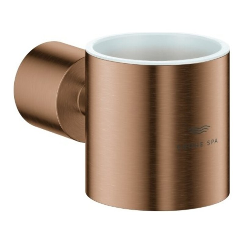 Grohe Halter Atrio f Gl. o. Seifensp., w. sunset gebürstet