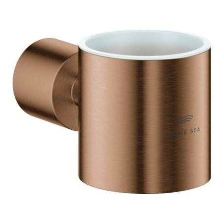 Grohe Halter Atrio f Gl. o. Seifensp., w. sunset gebürstet